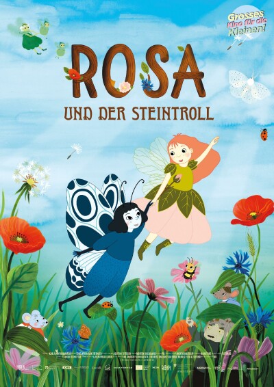 Filmplakat Rosa und der Steintroll